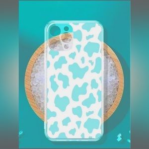 NEW iPhone 12 or 12 Pro Cow Print Case
